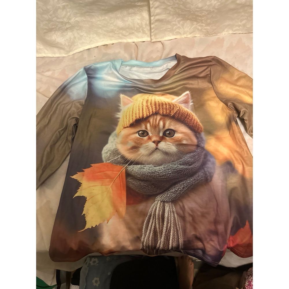 Cat Long Sleeve (FEMALE SIZE SMALL)
